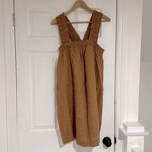 Everlane linen smock dress